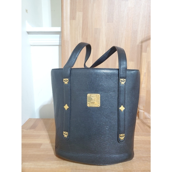 MCM Small Leather Tote Bag - Picture 8 of 12